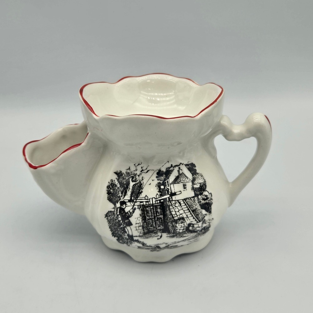 Old Foley James Kent Shaving Scuttle Mug Fly Fishing Father's Day Gift